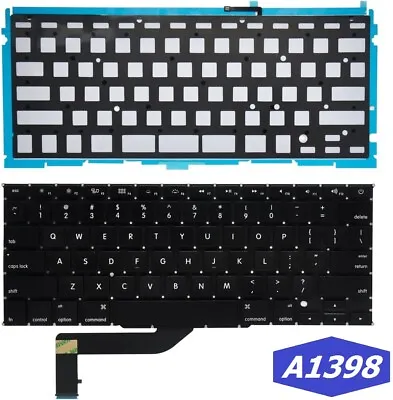 US Keyboard With Backlit Backlight For Apple Macbook Pro 15  A1398 2015 Retina • $19.95