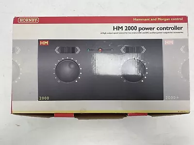 Hornby R8012 H & M 2000 Twin Track Transformer/Controller Analogue Controller • £16