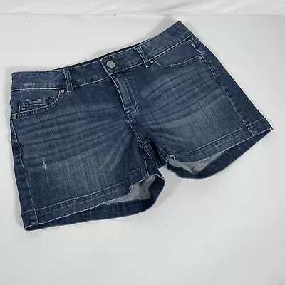Elle Women's Shorts Size 6 Denim Dark Wash Casual Y2K • $6.40