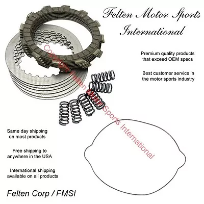 KTM 250 SX 250SX 250-SX SX250 Clutch Repair Kit Discs Disks Springs Gasket 03-12 • $52.99