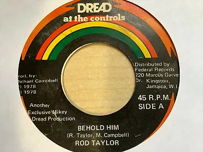 Rod Taylor - Behold Him / Parrot Jungle DATC Mikey Dread  1978 Roots Mp3 Listen • $15