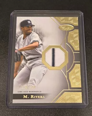 MARIANO RIVERA #/400 SP 2023 Topps Tier One 1 GAME-USED JERSEY RELIC Pinstripe • $14.99