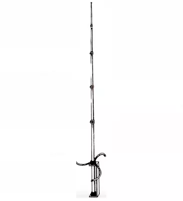 £49.99 • Buy Sigma Venom 5/8 Wave High Gain Silver Rod CB Base Station Antenna 10 / 11 Meters