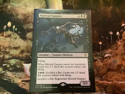 MTG - Magic The Gathering Card Skeletal Vampire - Commander 2017 • $2.45