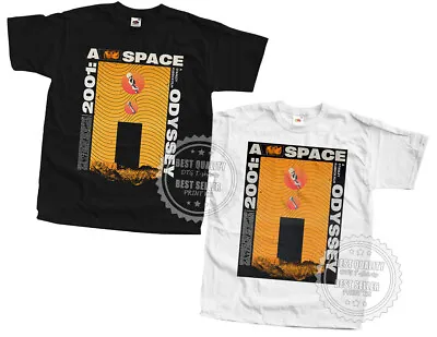 $18 • Buy A Space Odyssey 2001 T SHIRT V37 Movie Poster Vintage White Black Sizes S To 5XL