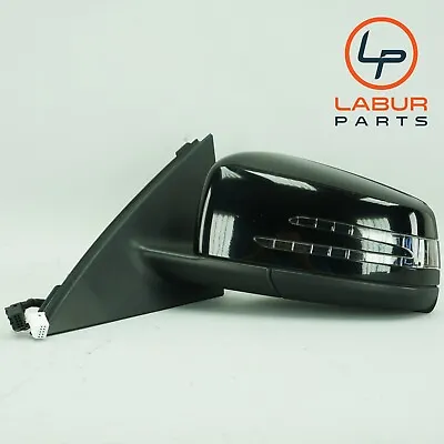 +c842 W204 Mercedes 12-14 C Class Coupe Left Driver Door View Mirror Black • $284.99