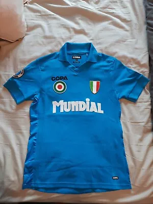 Napoli Copa Medium Shirt Maradona • £39.99