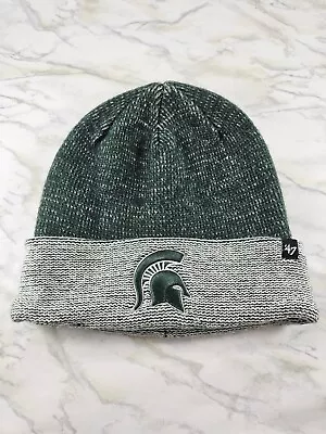 '47 MICHIGAN State SPARTANS Embroidered Knit Winter Beanie Hat Cap NCAA  • $21.24