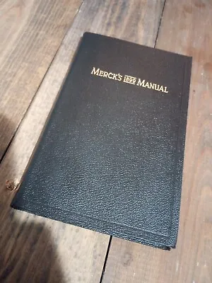Merck's 1899 Manual Materia Medica 1st Edition Reprint 100th Anniversary Medical • $50