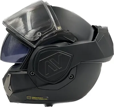 LS2 Helmets Advant Modular Helmet Matte Black XS - 906-1111 • $270.75