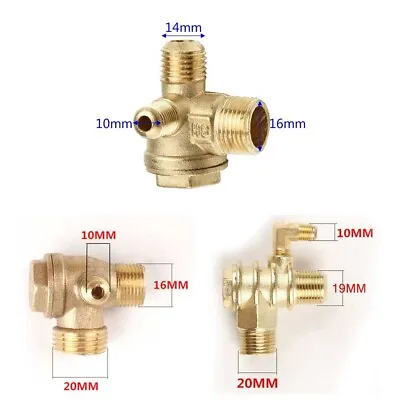 Replacement  Air-Compressor Parts Air Pump Check Valves Cut-Off Valve AU SALE? • $15.79