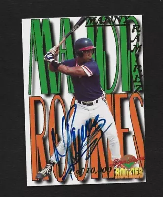 1995 Signature Rookies Manny Ramirez Major Rookies Auto • $40