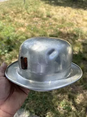 Vintage  Coal Miners Helmet  Aluminium Metalite Los Angeles • $49.99