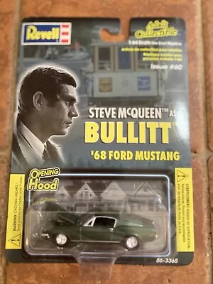 Revell Steve McQueen Bullitt ‘68 Ford Mustang 1:64 Scale • $23