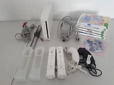 Nintendo Wii Console & 6 Games Bundle- Working • $89