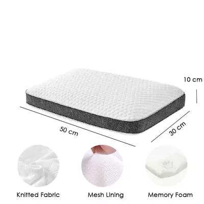 Space Memory Foam Pillow Orthopedic Neck Cervical Vertebra Pillow Healing • £70.28