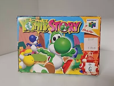 Nintendo 64 N64 Game - Yoshi's Story Boxed W Insert Book & In Protector! (PAL) • $220