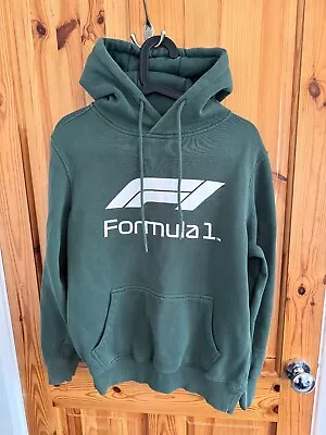 Formula 1 Official Merchandise F1 Logo Green Hoodie Small Size S UK Used - Good • £8