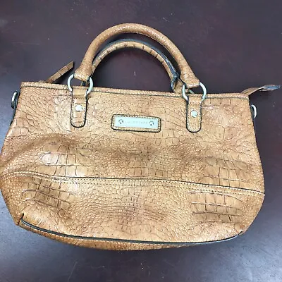 Kim Rogers Brand Purse Brown Faux Leather • $13.05