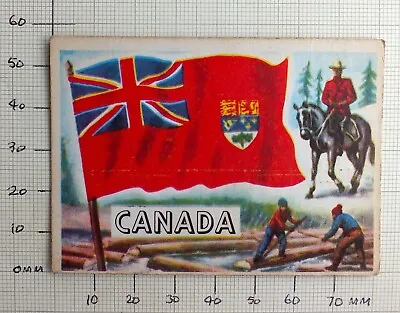 £0.99 • Buy A&BC Chewing Gum Cards “Flags Of The World” Circa 1960 - Card No.19 - Canada