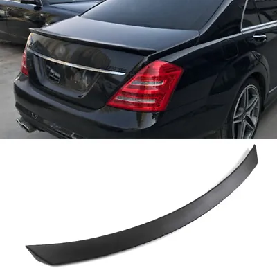 Trunk Spoiler Wing Visor For 07-13 Mercedes Benz W221 S550 S600 S65 S63 AMG 6.3L • $48.74