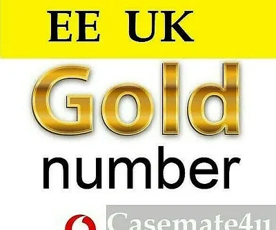 New EE GOLD VIP BUSINESS EASY MOBILE PHONE NUMBER SIM CARD Vodafone O2 UK • £0.99