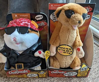 Chatimals Talking Hamster & Meerkat Boxed Working  • £39.95