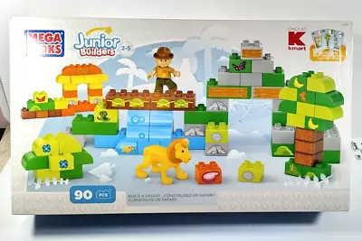 Mega Bloks Junior Builders Safari Jungle 90 Pieces 2014 NEW SEALED 83006 K-Mart • $50.80