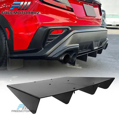 Universal Rear Diffuser Underbody Assembly 22x20 In Unpainted - ABS Plastic • $29.85