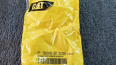 $13.45 • Buy Genuine CAT Caterpillar 226-0449 NOS T Bolt Clamp