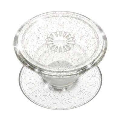 $19 • Buy Popsockets PopGrip (Gen2) Clear Glitter Silver
