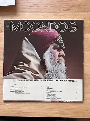 MOONDOG - Moondog PROMO LP (outsider Freak Acid) • $124.46