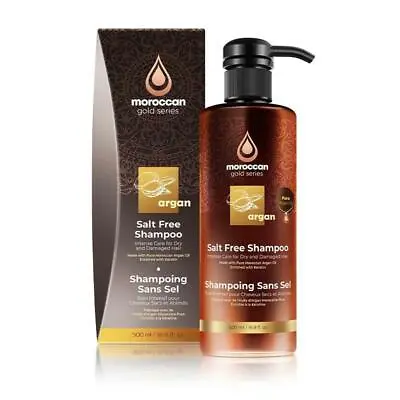 Moroccan Gold Series - Argan Slat Free Shampoo • $30