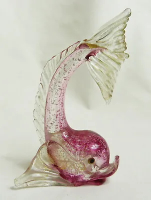 Salviati Murano Art Glass Fish / Dolphin Figure • £75