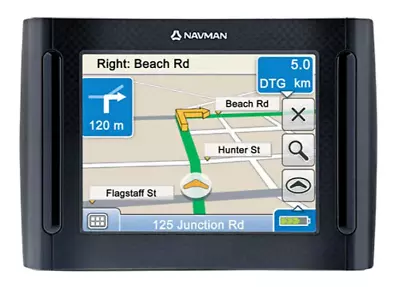 NAVMAN C40 3.5  Touchscreen Car GPS - WARRANTY - AUSTRALIAN MAPS • $49.95