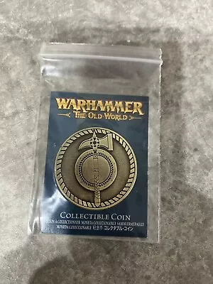 Warhammer The Old World Collectible Coin Games Workshop • £10