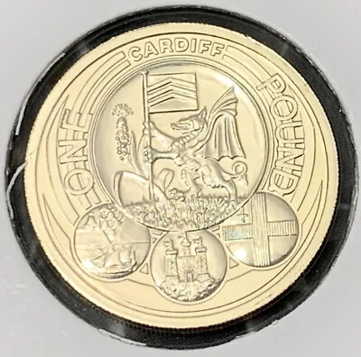 2011 Cardiff BUNC £1 Pound Coin Royal Mint Capital Cities UNC One Uncirculated • £12.95