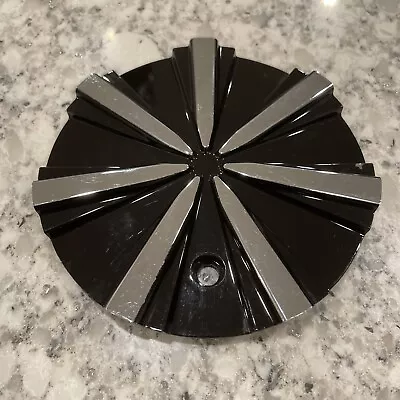 Verde Black Ice Wheel Center Cap C-v57-c Black & Chrome 6 1/8” • $54.95