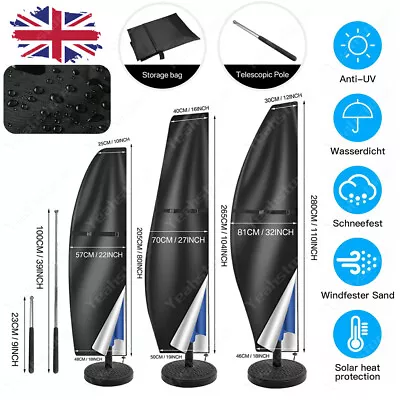 Parasol Banana Umbrella Cover Waterproof Cantilever Outdoor Garden Patio Shield • £7.99