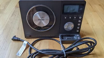 FAST SHIP TEAC IPod CD Player AM/FM Stereo Micro Hi-Fi System MC-DX32i No Remote • $32.95