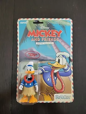 Donald Duck Vintage Collection 3.75  MICKEY AND FRIENDS ReAction Super 7 NEW • $18.75