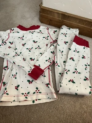 $7 • Buy Hanna Andersson Kids Holiday Pajamas Size 8 Or 130