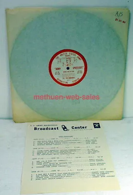 33RPM 12  Record~US Army Recruiting Broadcast Center~Vietnam Era~1967~Spotlight • $10