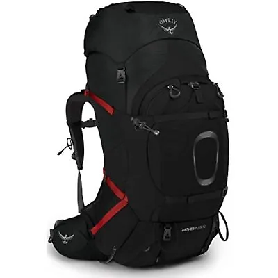 Osprey Men's Aether Plus 70 BackpackingBackpack Black Large/X-Large OSP-10002897 • $337.49