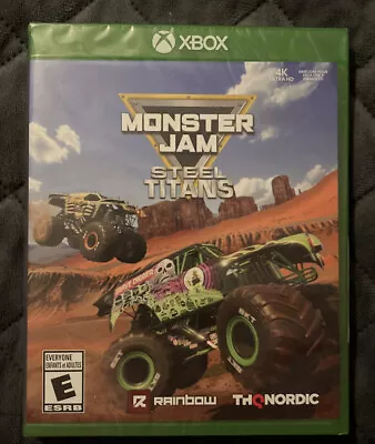 Monster Jam Steel Titans  Xbox One  NEW SEALED • $14