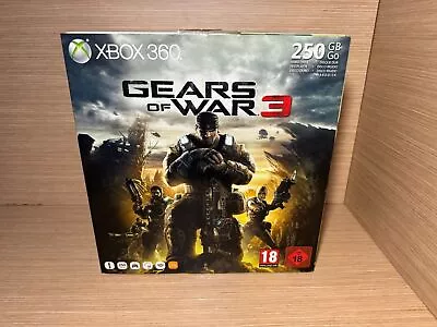 ONLY BOX - Xbox 360 Gears Of War 3 Edition Console 250GB • $86.41