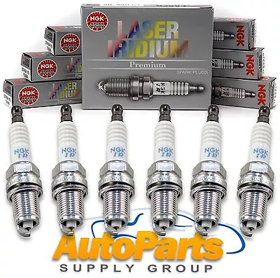 6-PC NGK Laser Iridium Spark Plug Set OEM For Acura/Honda V6-AccordMDXTLRLCL • $65.68