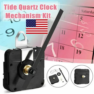 DIY Tide Wall Quartz Tide Clock Movement Motor Mechanism Hands Fitting US • $5.69