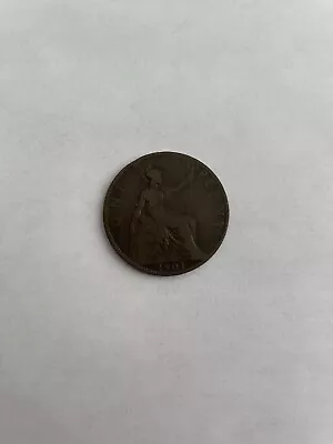 $7.31 • Buy 1901 UK Penny Great Britain Queen Victoria Coin
