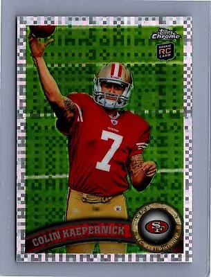 2011 Topps Chrome #25 Colin Kaepernick Xfractors RC San Fransico 49ers SHARP !! • $15.95